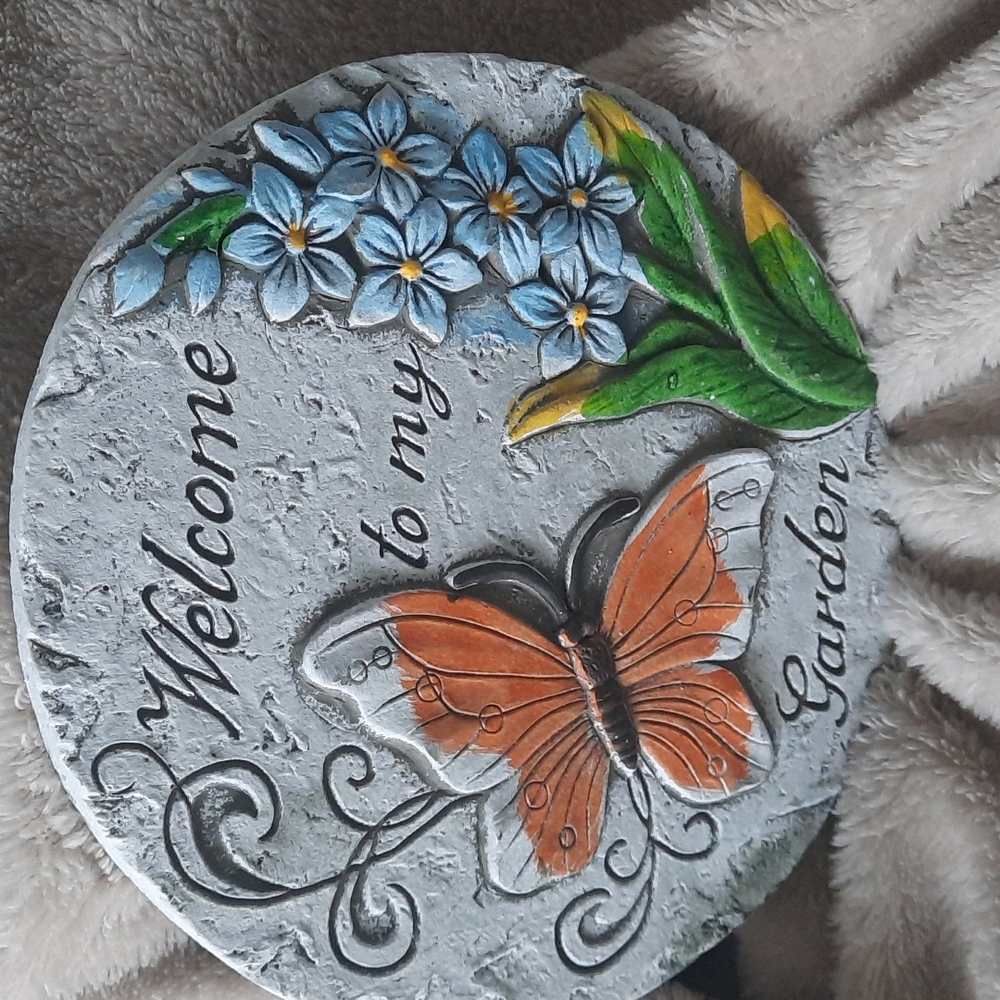 Small garden stone